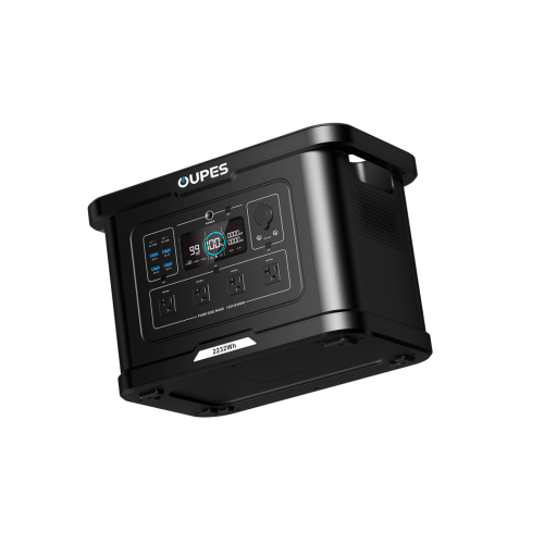 Портативна зарядна станція OUPES S024 (2400W/2232Wh, LiFePO4, швидка зарядка