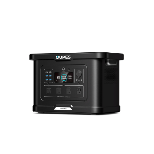Портативна зарядна станція OUPES S024 (2400W/2232Wh, LiFePO4, швидка зарядка
