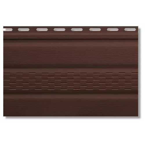 Софит с перфорацией Альта-Профиль 230х3000, коричневый