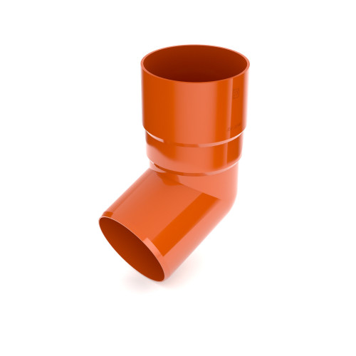 Колено трубы  BRYZA 90 мм / кирпичное