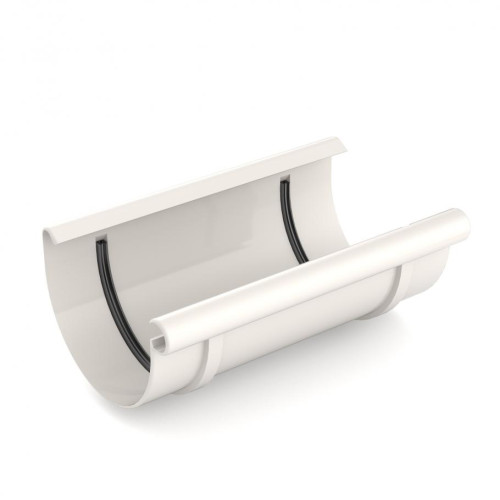 Муфта желоба BRYZA 100 мм / белая