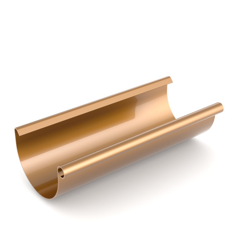 Ринва водостічна BRYZA 125мм / L=3м мідна