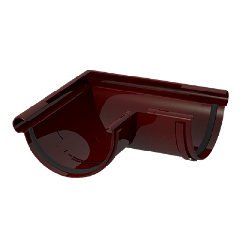 Кут ринви зовнішній довільний 110-170° червоний 120мм GIZA