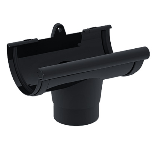 Воронка желоба антрацитовая 120мм GIZA