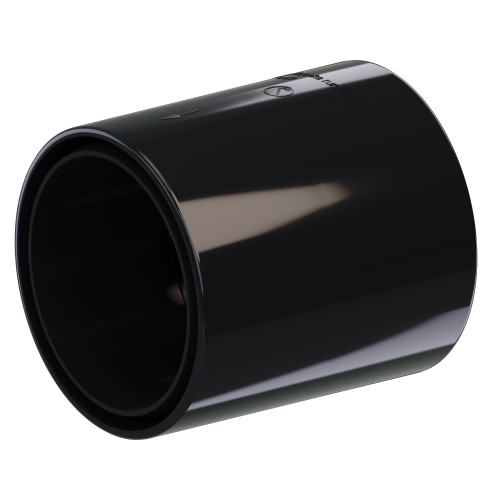 Муфта труби KROP 63мм / чорна