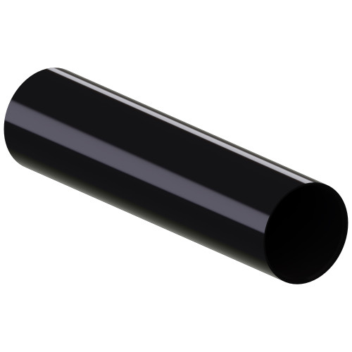 Труба водостічна KROP 90мм / L=3м чорна