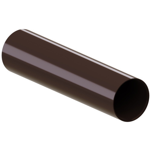 Труба водостічна KROP 63мм / L=3м світло-коричнева