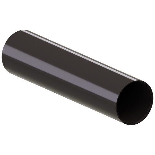 Труба водостічна KROP 63мм / L=3м темно-коричнева