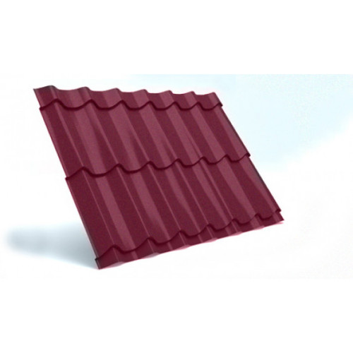 Металочерепиця Монтеррей Італія 0,46 PEMA Ral 3005