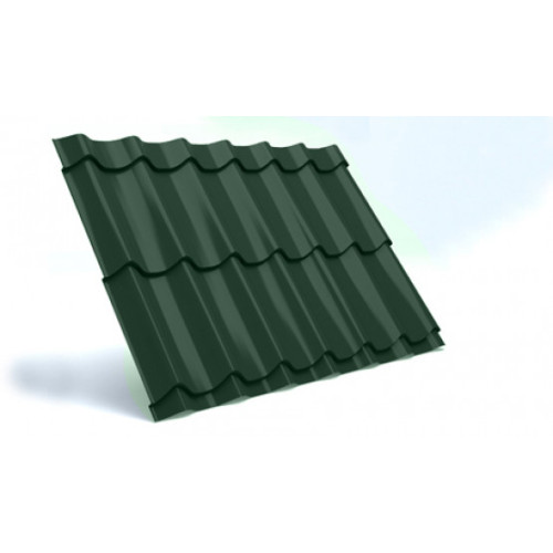 Металочерепиця Монтеррей Італія 0,46 PEMA Ral 6005