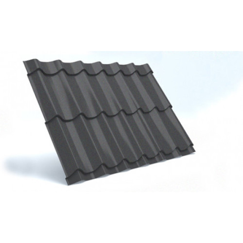 Металочерепиця Монтеррей Польща 0,50 PEMA Ral 7024