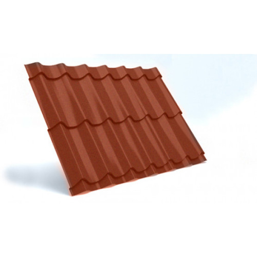 Металочерепиця Монтеррей Італія 0,46 PEMA Ral 8004