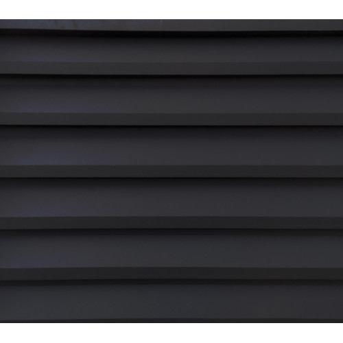 Паркан-жалюзі Smart 40/120 (0.50 мм) / темно-коричневий матовий