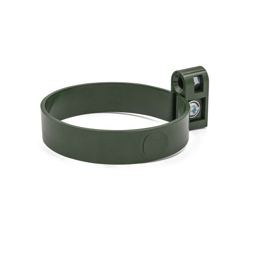 Кронштейн труби зелений 100мм RainWay