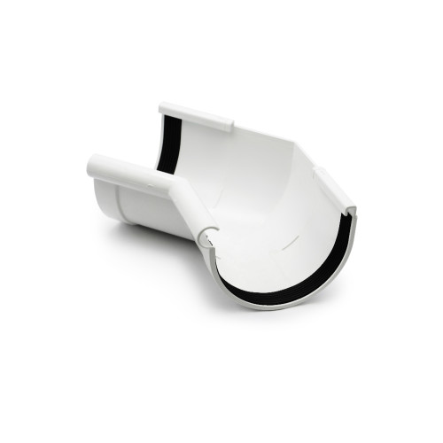 Кут довільний внутрішній 110-170° білий 130мм RainWay