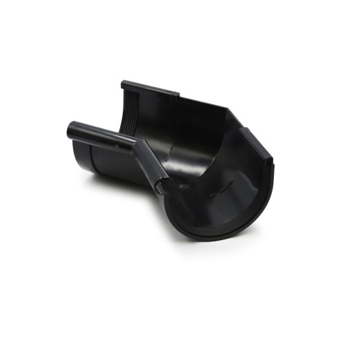 Кут довільний внутрішній 110-170° чорний 130мм RainWay