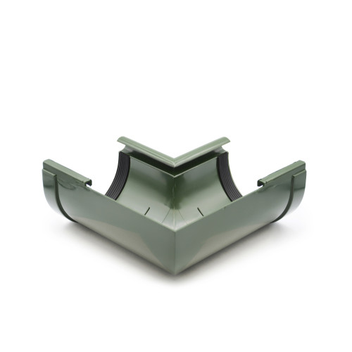 Угол желоба внутренний 90° зеленый 130мм RainWay