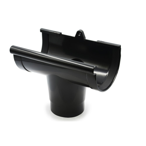 Лійка ринви чорна 130мм RainWay