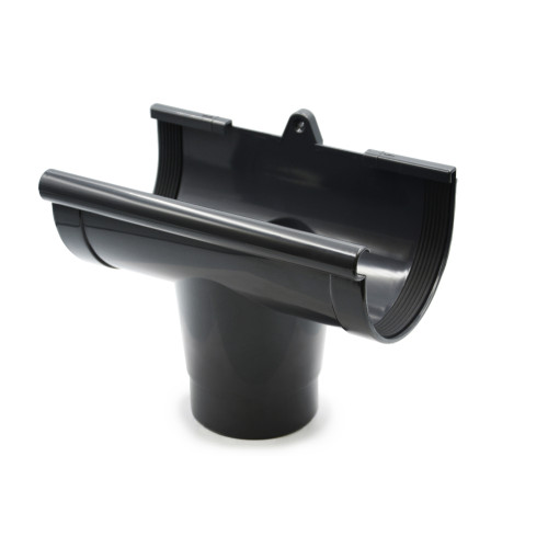 Лійка ринви графітова 130мм RainWay