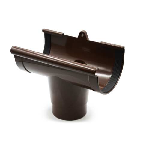 Лійка ринви коричнева 130мм RainWay