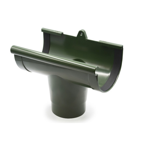 Лійка ринви зелена 130мм RainWay