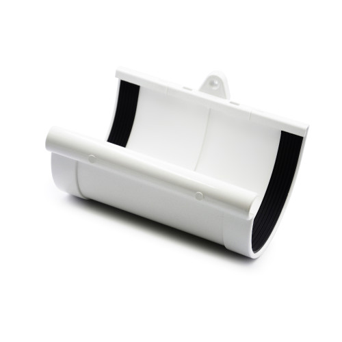 Муфта ринви біла 130мм RainWay