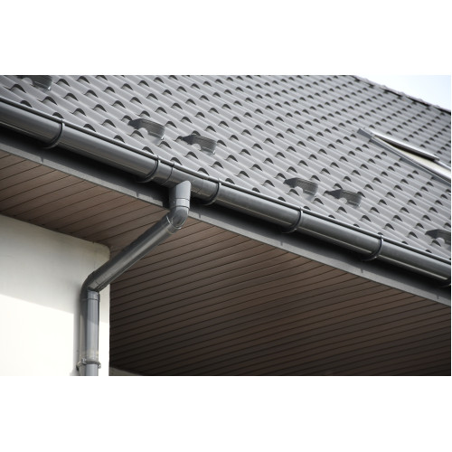 Ринва графітова 130мм L=2м RainWay