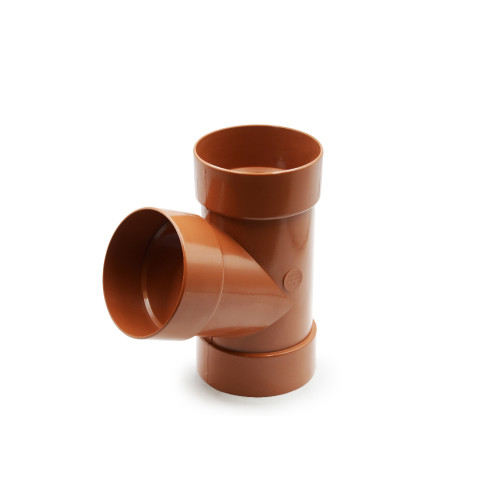 Тройник трубы 67° кирпичный 100мм RainWay