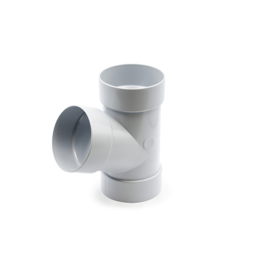 Трійник труби 67° сірий 100мм RainWay