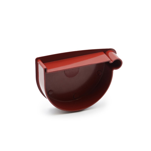 Заглушка лійки права червона 130мм RainWay