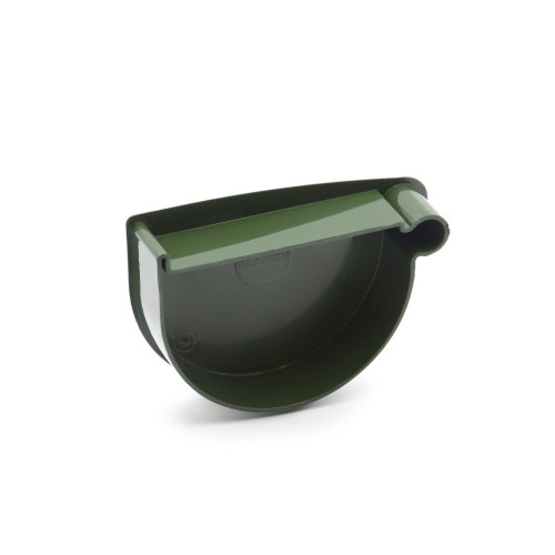 Заглушка лійки права зелена 130мм RainWay