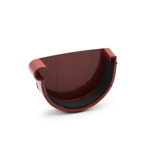 Заглушка ринви ліва червона 130мм RainWay