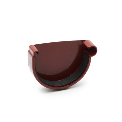 Заглушка ринви права червона 130мм RainWay