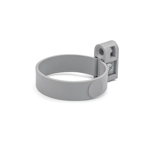 Кронштейн трубы серый 75мм RainWay