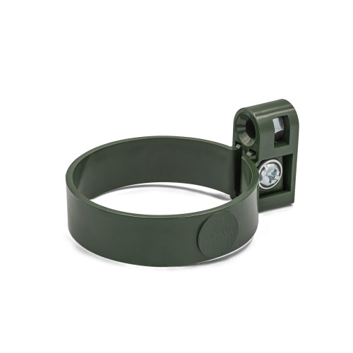 Кронштейн труби зелений 75мм RainWay