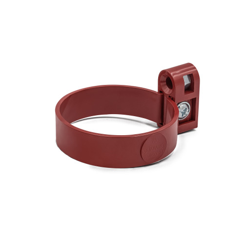 Кронштейн труби червоний 75мм RainWay