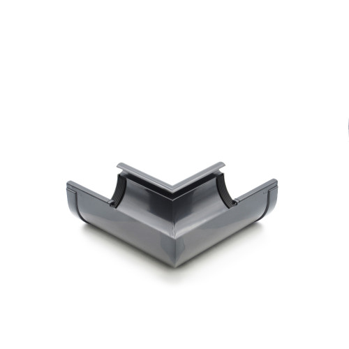 Угол желоба внутренний 90° графитовый 90мм RainWay