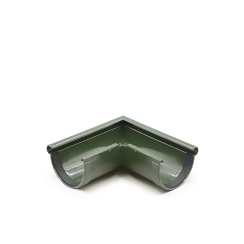 Угол желоба наружный 90° зеленый 90мм RainWay