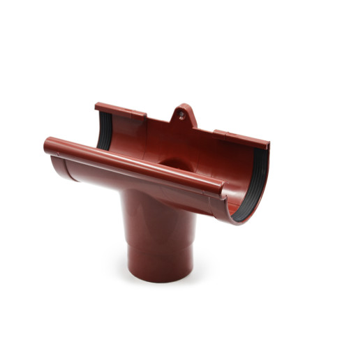 Лійка ринви червона 90мм RainWay