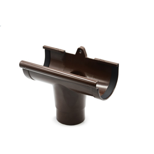 Лійка ринви коричнева 90мм RainWay
