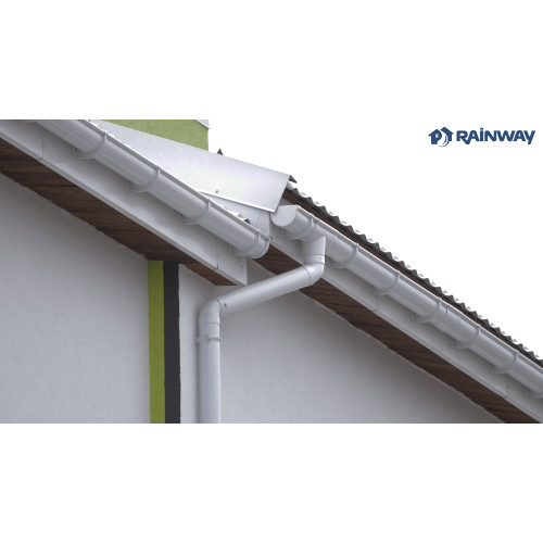 Ринва біла 90мм L=3м RainWay