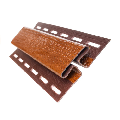 H-профіль золотий дуб L=3м Софіт RainWay