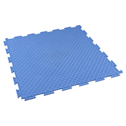 Модульная ПВХ плитка ВсеПласт "Премиум монетка" 387x387x5 мм лавандовый