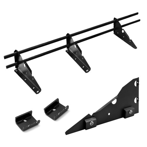 Снегозадержатель трубчатый для фальцевой кровли 3м, черный