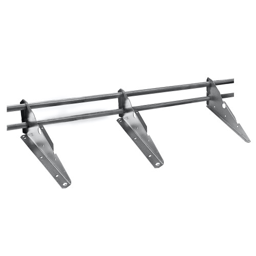 Снегозадержатель трубчатый универсальный 3м, серый