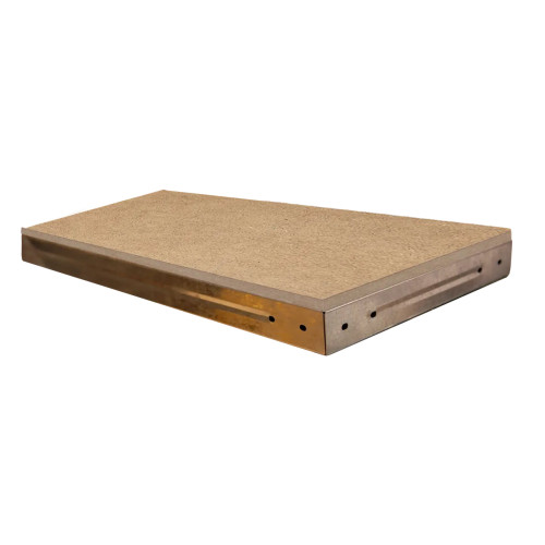 Полиця МДФ у металевому каркасі