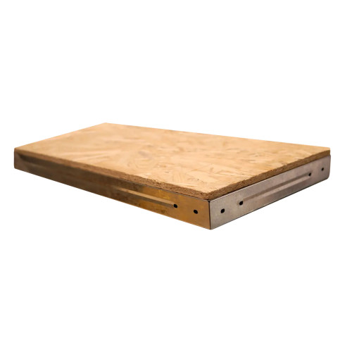 Полиця ОСБ у металевому каркасі