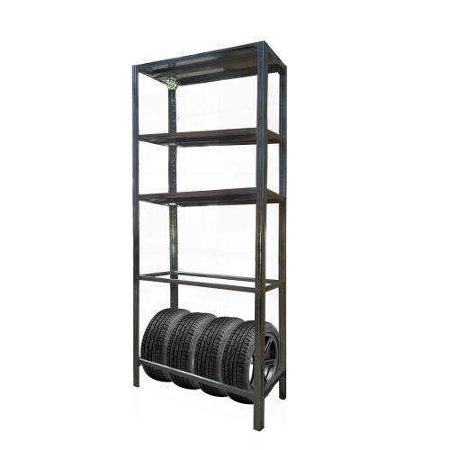 Стелажі оцинковані з металевими полицями для гаража, H=2200/3000