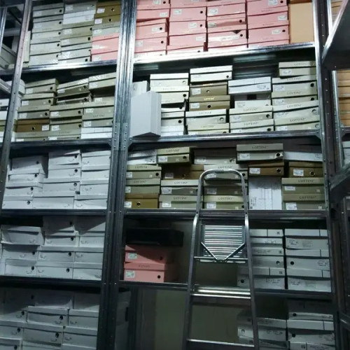 Стелажі оцинковані з 5 сталевими полицями, H=2000/2200